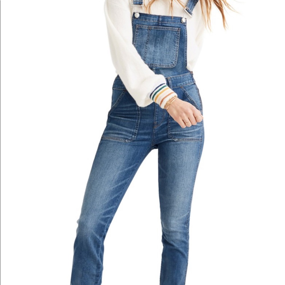 Madewell Skinny Overalls